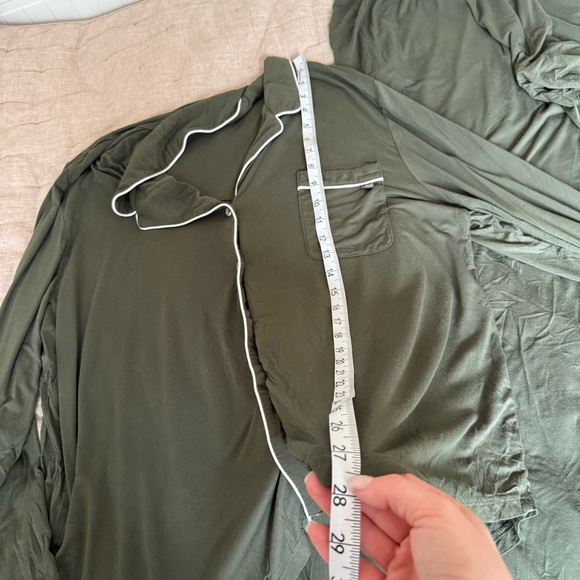 Cozy Earth Pajama Set in Green Size XL - Picture 7 of 16